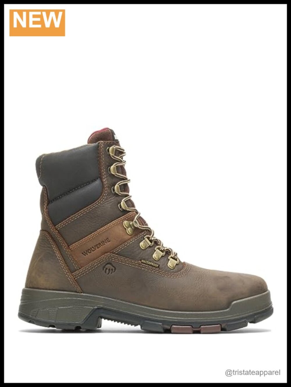 Wolverine Cabor EPX Waterproof Composite Toe Leather Work Boots